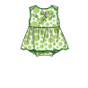 Babydragt og babykjole Simplicity snitmønster easy  S9557 A