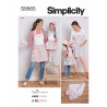 Forklæde til mor/barn Simplicity snitmønster S9565 A