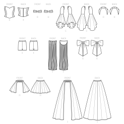 Voksen kostume Simplicity snitmønster S9576