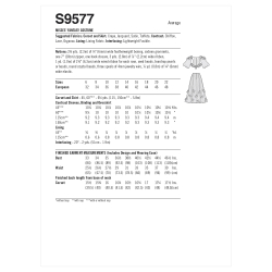 Voksen kostume Korset m/ærme og nederdel Simplicity snitmønster S9577