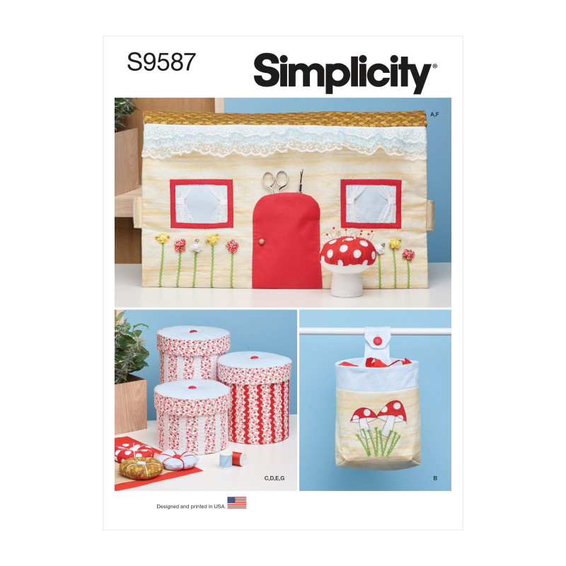 Til sy værelset Simplicity snitmønster S9587 OS