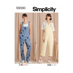 Overalls Simplicity snitmønster S9590 A