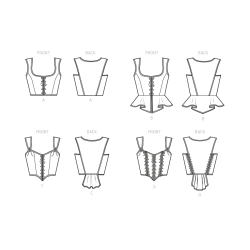 Voksen kostume Simplicity snitmønster S9592