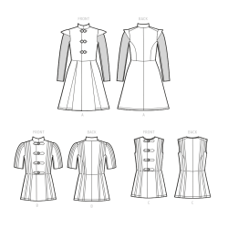 Voksen kostume mænd  Simplicity snitmønster S9593