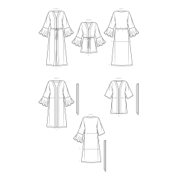 Kaftan Simplicity snitmønster S9602