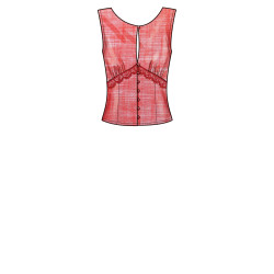 Bluse Simplicity snitmønster S9606