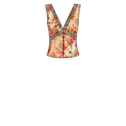 Bluse Simplicity snitmønster S9606