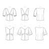 Bluse Simplicity snitmønster S9606