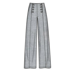 Bluse bukser og tunika Simplicity snitmønster S9612