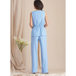 Bluse bukser og tunika Simplicity snitmønster S9612