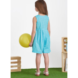 Sommerkjole og bøllehat  pigetøj Simplicity snitmønster S9617