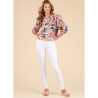 Bluse m/flæser New look snitmønster N6732 easy