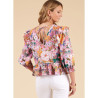 Bluse m/flæser New look snitmønster N6732 easy