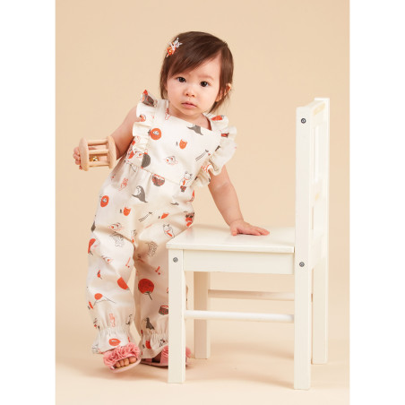 Babykjole og rompers New look snitmønster N6738 easy