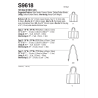 Stor skuldertaske Simplicity snitmønster 9618 os