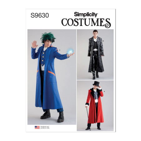 Kostume/udklædning  voksen Simplicity snitmønster S9630