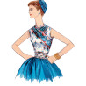 1950´vintage Bluse Simplicity snitmønster S9634 