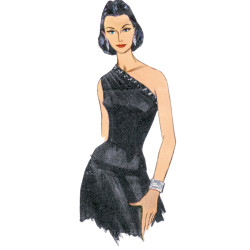 1950´vintage Bluse Simplicity snitmønster S9634 