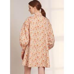 Gennemknappet kjole Simplicity snitmønster S9641