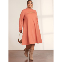 Kjole også plusmode Simplicity snitmønster S9644