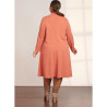 Kjole også plusmode Simplicity snitmønster S9644