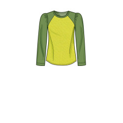 Bluse  Simplicity snitmønster S9645 A