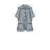 Poncho m/hætte  Simplicity snitmønster S9649 A