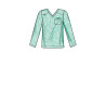 Unisex scrubs Simplicity snitmønster S9650 A