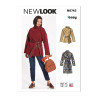 Kort jakke og frakke New Look snitmønster 6742