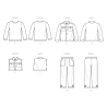 Børnetøj Dreng/pige New look snitmønster 6746