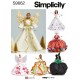 Kostumer til Barbie dukke Simplicity snitmønster 9662 Os
