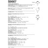 Plys puder Simplicity snitmønster 9667Os
