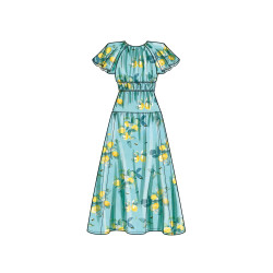 Sommerkjole også plusmode  Simplicity snitmønster S9678