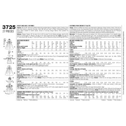 kostume til piger Simplicity snitmønster S3725