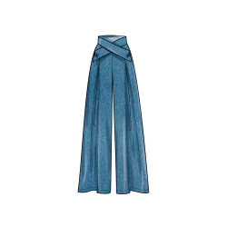 Nederdel bukser og shorts Simplicity snitmønster S9682