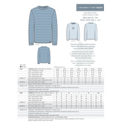 Langærmet t-shirt Minikrea snitmønster 66230