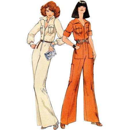 1970´vintage Jumpsuit også plusmode Simplicity snitmønster 9700