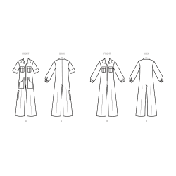 1970´vintage Jumpsuit også plusmode Simplicity snitmønster 9700