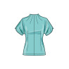 Bluse m/høj hals Simplicity snitmønster 9705 easy