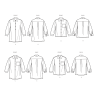 Storskjorte plusmode Simplicity snitmønster 9708 easy