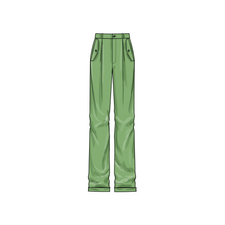 Bukser og shorts Simplicity snitmønster 9709