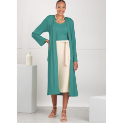 Nederdel og cardigan Simplicity snitmønster 9716