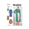 Nederdel og cardigan Simplicity snitmønster 9716