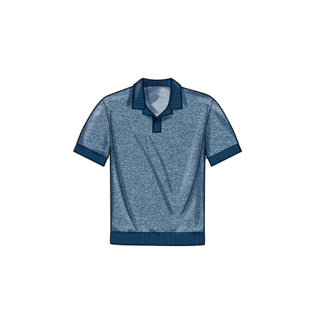 Poloshirt og bukser  Simplicity snitmønster 9718