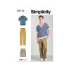 Poloshirt og bukser  Simplicity snitmønster 9718