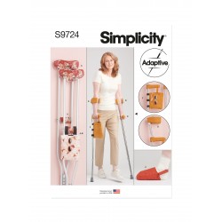 Taske til krykker Simplicity snitmønster 9724 os