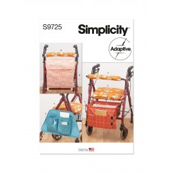 Taske og pude til Rollator Simplicity snitmønster 9725 os