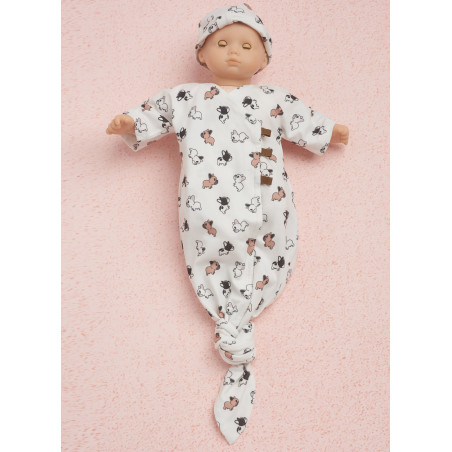 Dukketøj til 38 cm dukke Simplicity snitmønster 9727 os