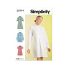 Kjole også plusmode  Simplicity snitmønster 9744