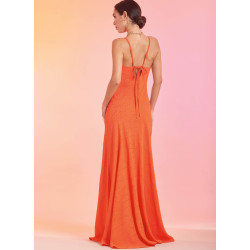 Kjole m/stropper også plusmode  Simplicity snitmønster 9745